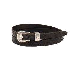 M&F Tooled Black Hatband 0275101