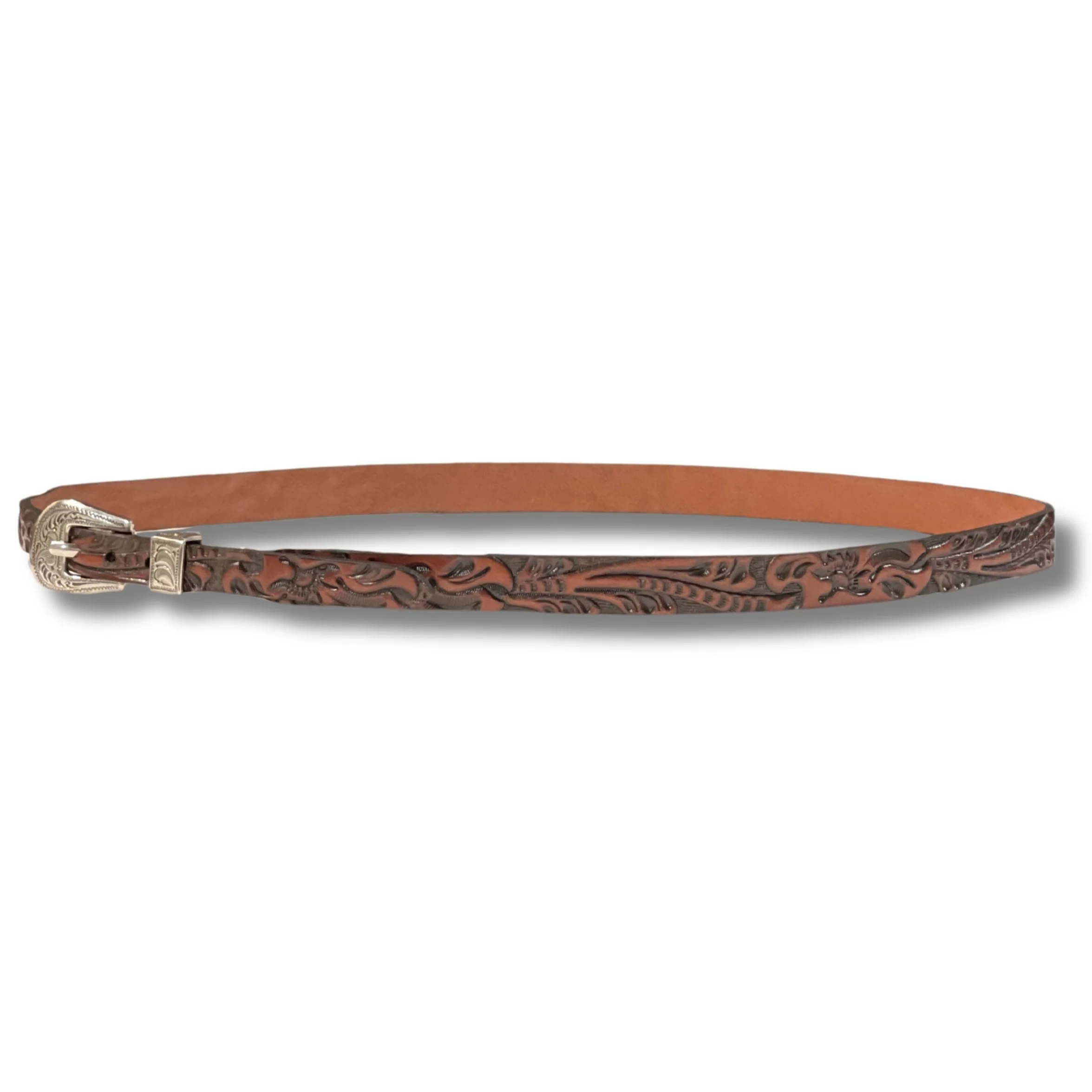 M&F Flora Tooled Hatband 0275102