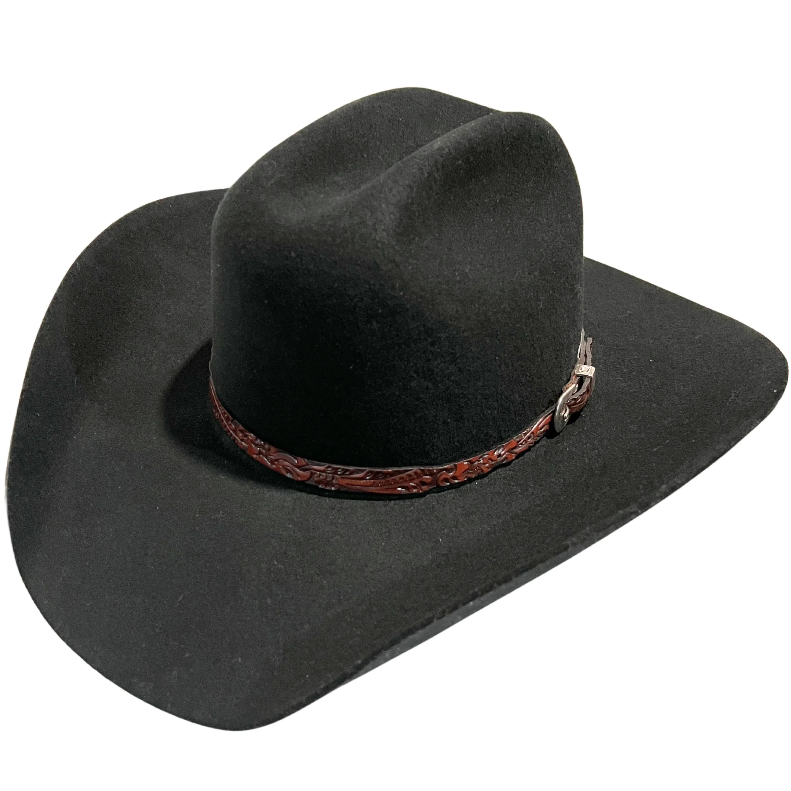 M&F Flora Tooled Hatband 0275102 - Image 2