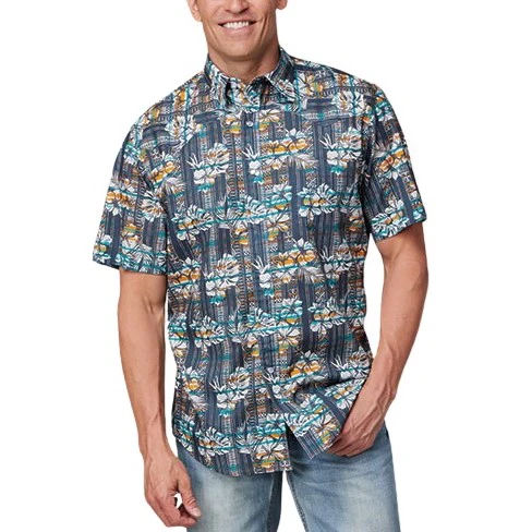 Roper Tropical Print Men's Button Up 03-002-0064-0467 - Image 2