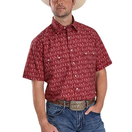 Roper Cactus Men's Western Snap 03-002-0064-0475