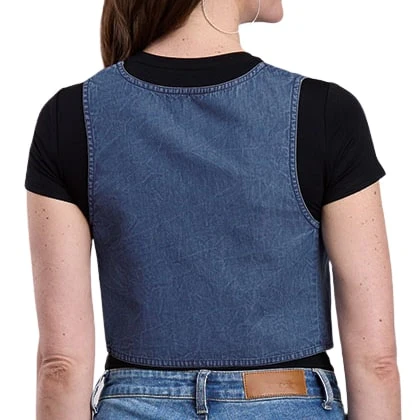 Roper Retro Denim Women's Vest 03-074-0594-6173 - Image 2