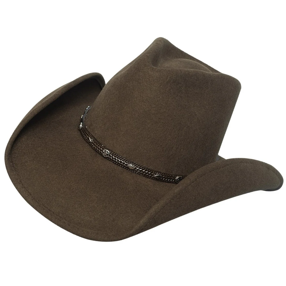 Bullhide Thunderbird Brown Wool Cowboy Hat 0328BR - Image 3
