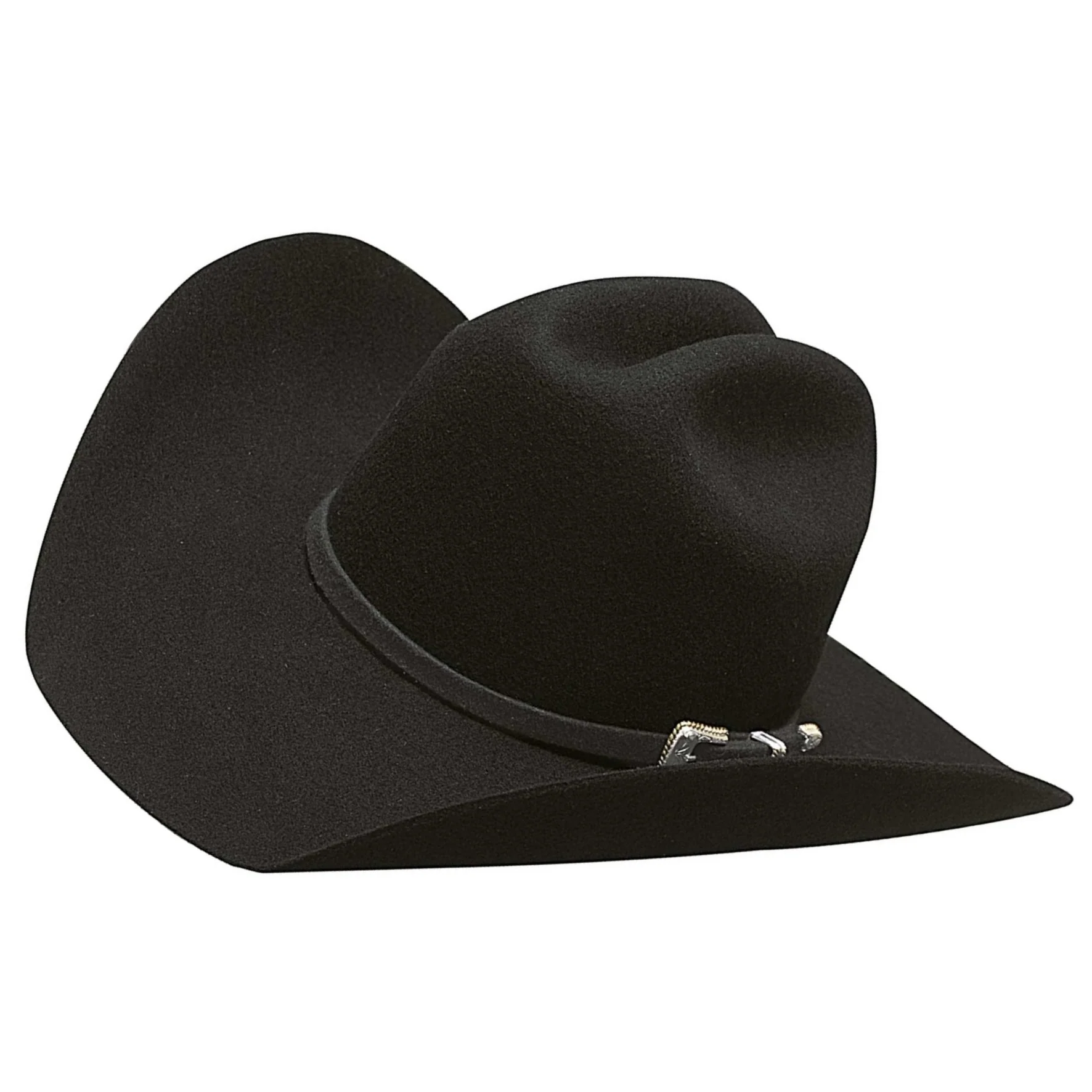 Bullhide Back Roads 6X Black Wool Cowboy Hat 0625BL - Image 3