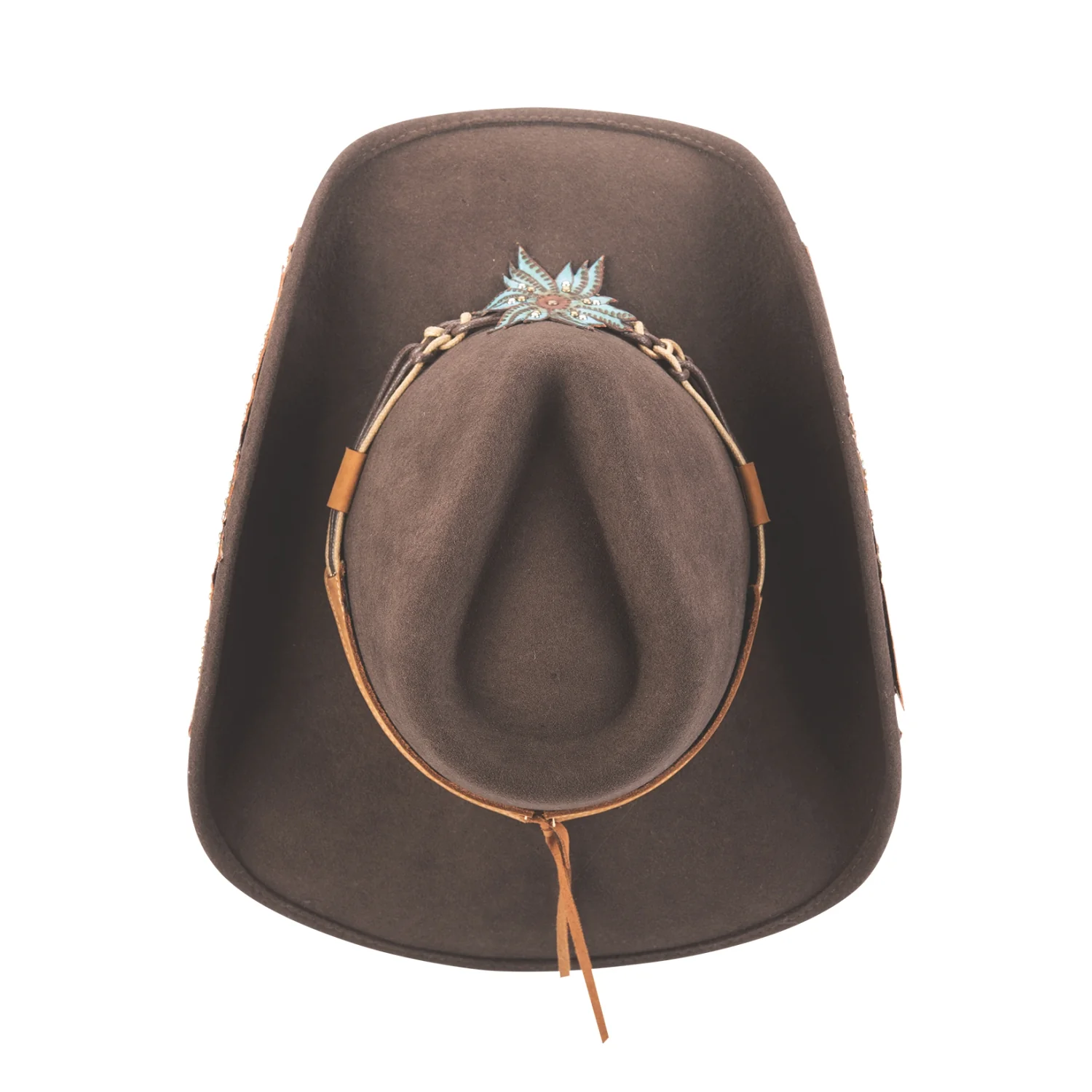 Bullhide Ain't It Different Chocolate Wool Cowboy Hat 0830CH - Image 4