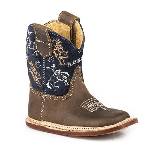 Roper Rough Out Baby Booties 09-016-7912-8574