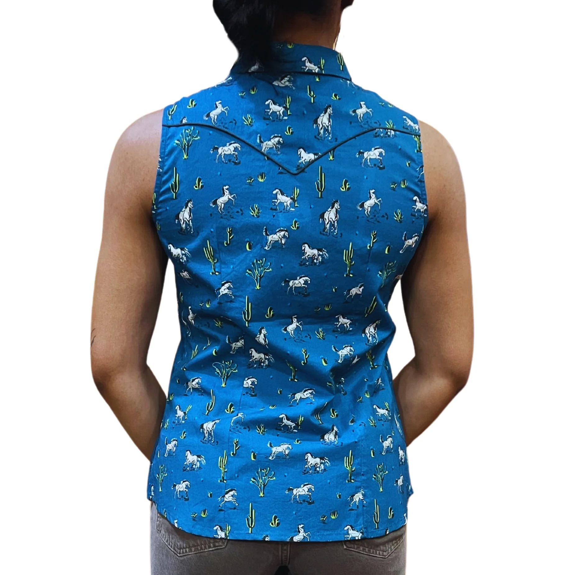 Rock&Roll Kickin' Up Dust Women's Button Up 10-052-0064-0478 - Image 2
