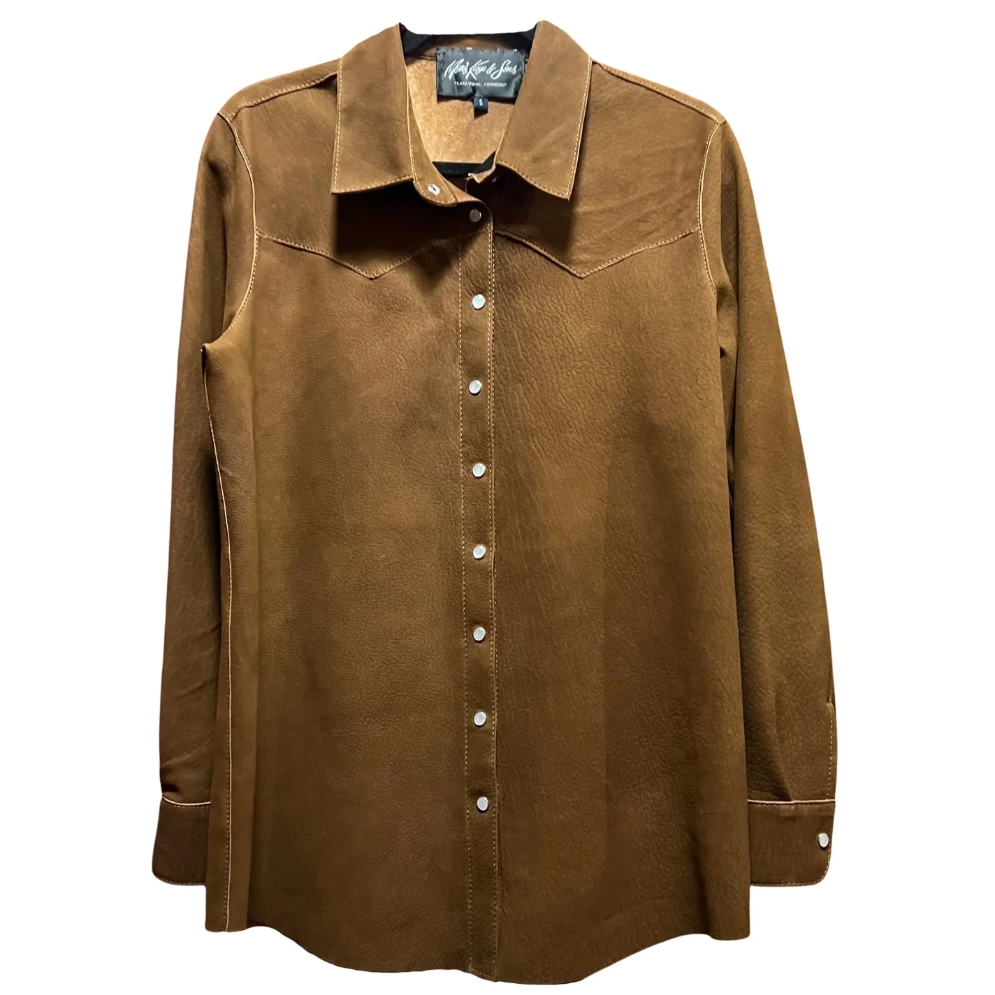 Morris Kaye Teak Men's Button Up 1024 - Image 2