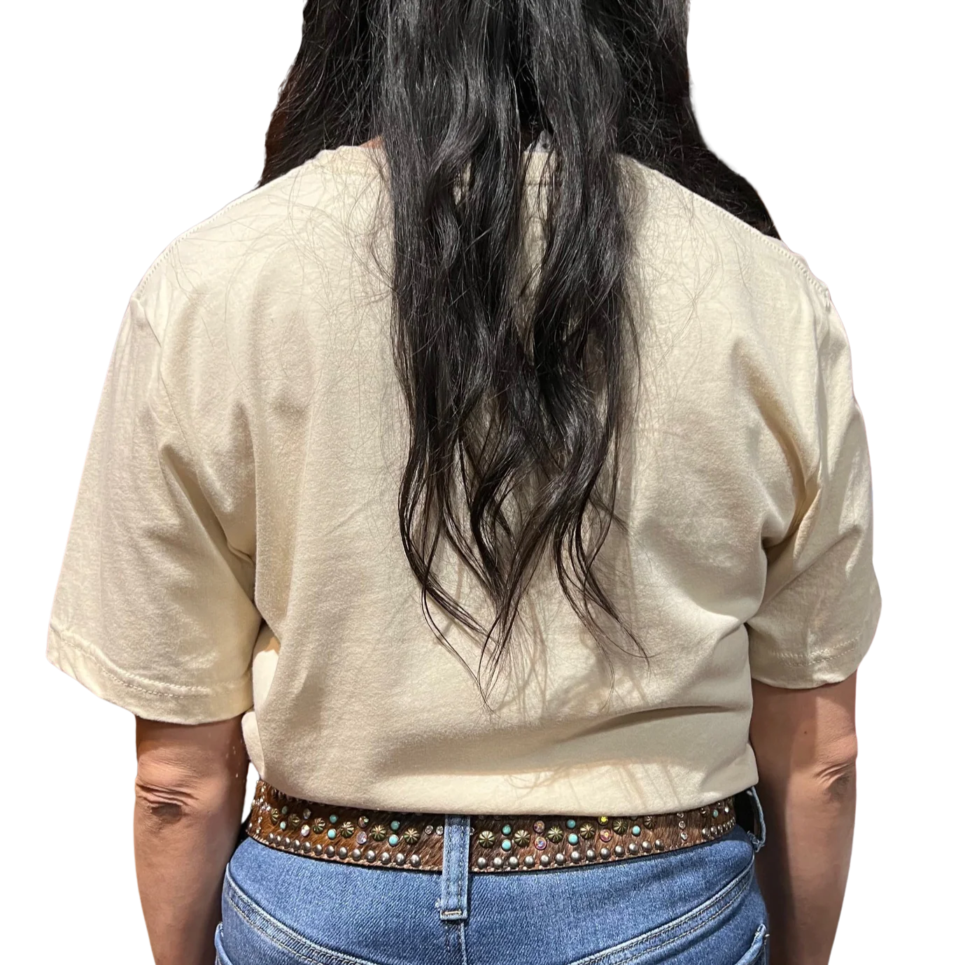 Lattimore Vintage Long Live Cowgirls Women's Tee 1027A - Image 2