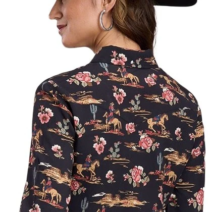 Stetson Night Ride Women's Western Snap 11-050-0590-1100 - Image 2