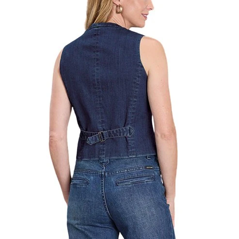 Stetson Stretch Denim Women's Vest 11-074-0202-5003 - Image 2