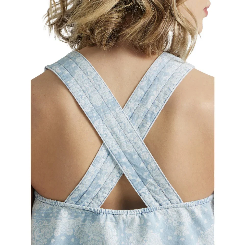 Wrangler Woven Blue Women's Tank 112347175 - Image 3