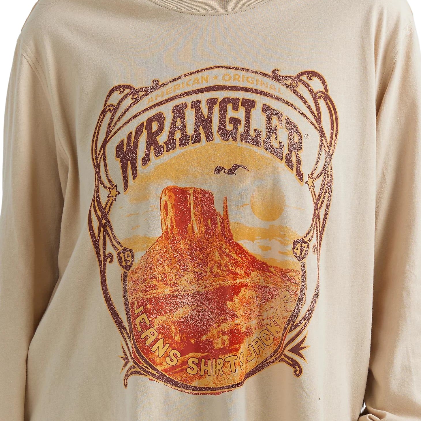 Wrangler Desert Woman's Tee 112350108 - Image 3