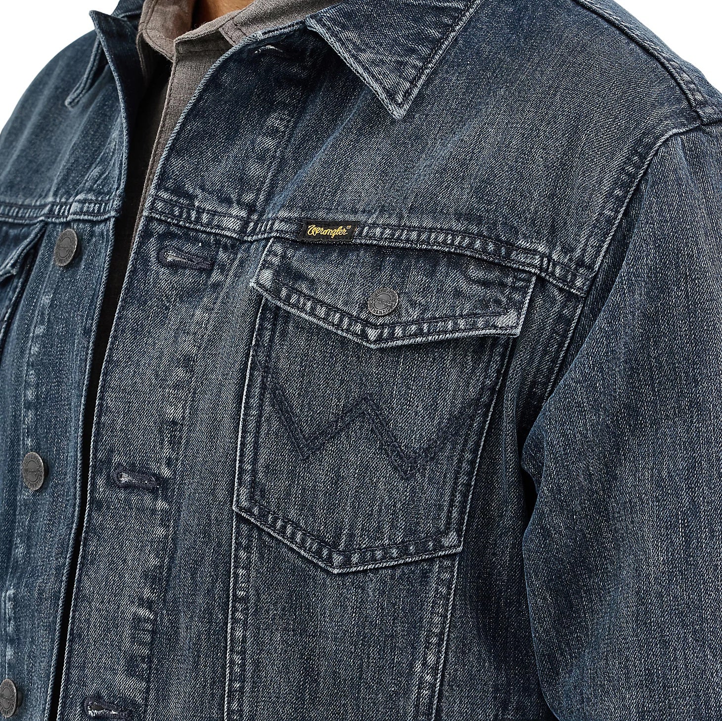 Wrangler Unlined Denim Men's Jacket 112368285 - Image 3