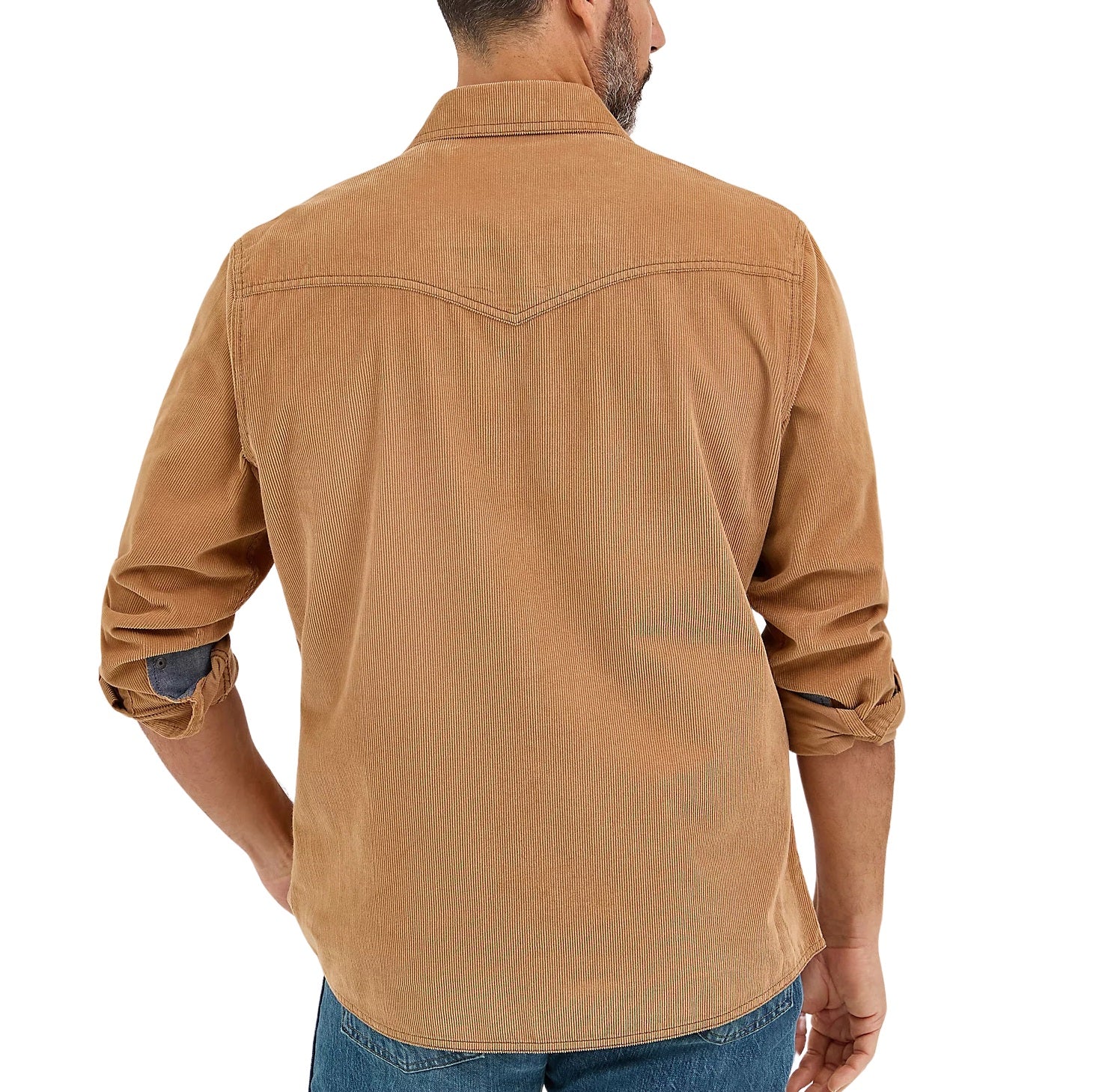 Wrangler Corduroy Men's Western Snap 112369587 - Image 2