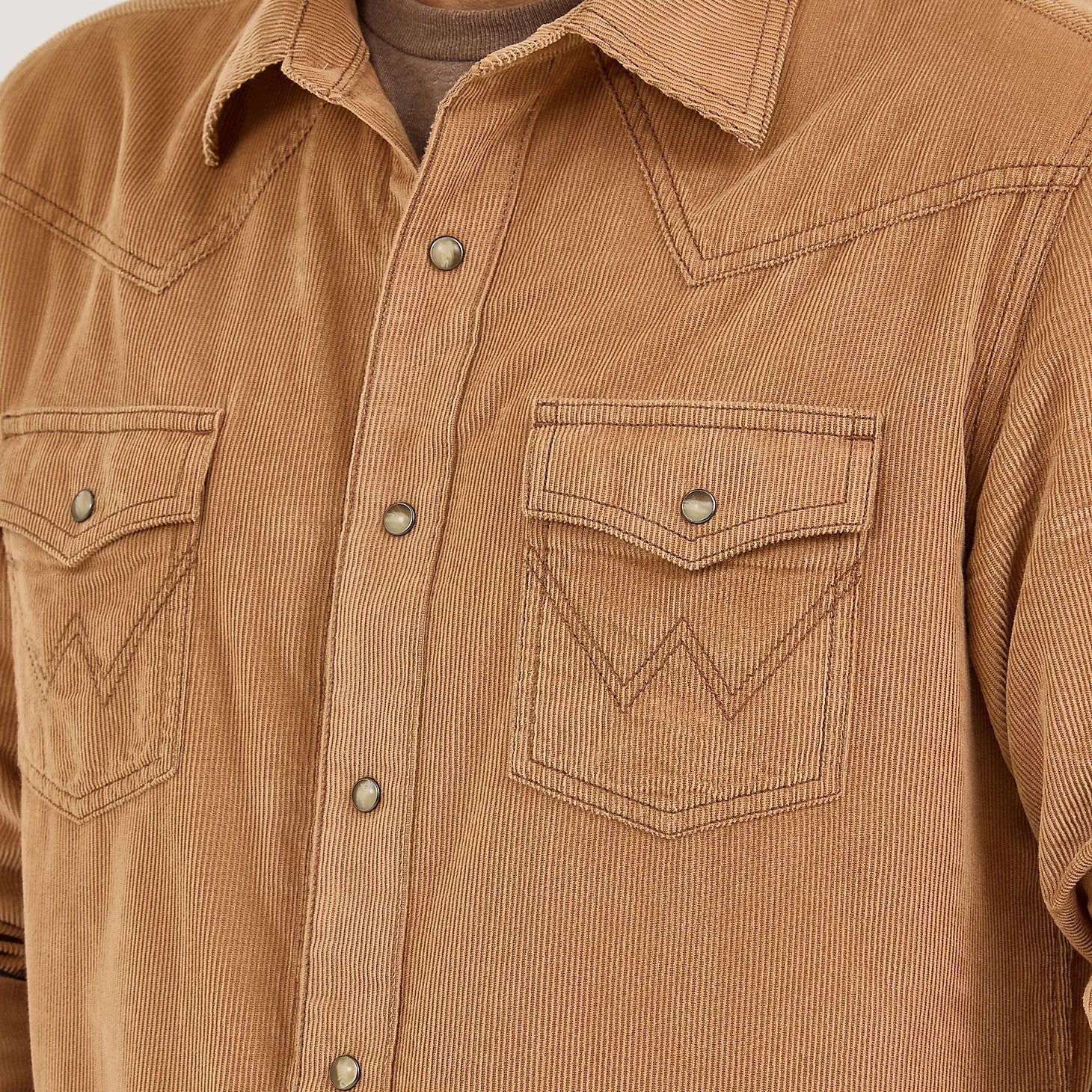 Wrangler Corduroy Men's Western Snap 112369587 - Image 3
