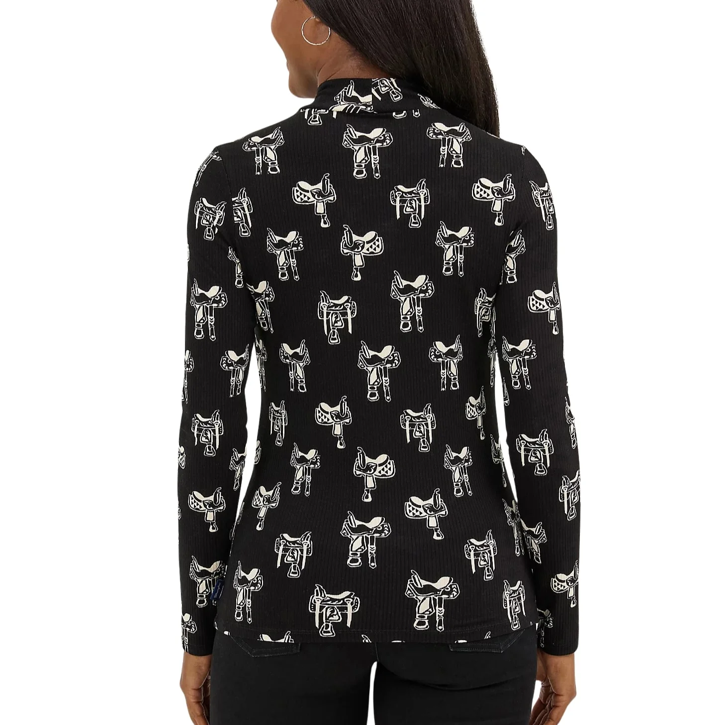 Wrangler Mock Saddle Women's Top 112371630 - Image 3