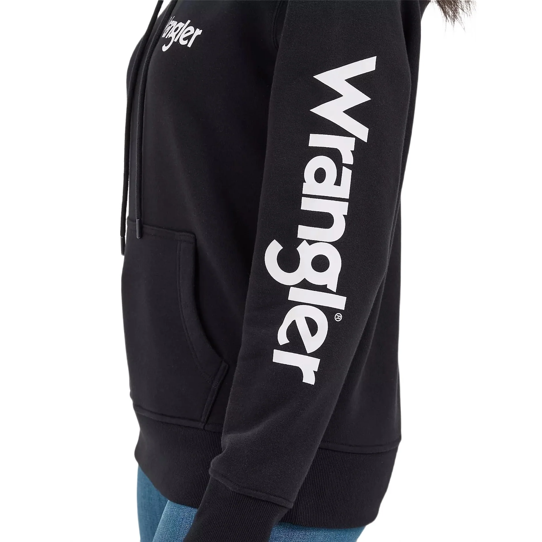 Wrangler Logo Women's Hoodie 112371912 - Image 3