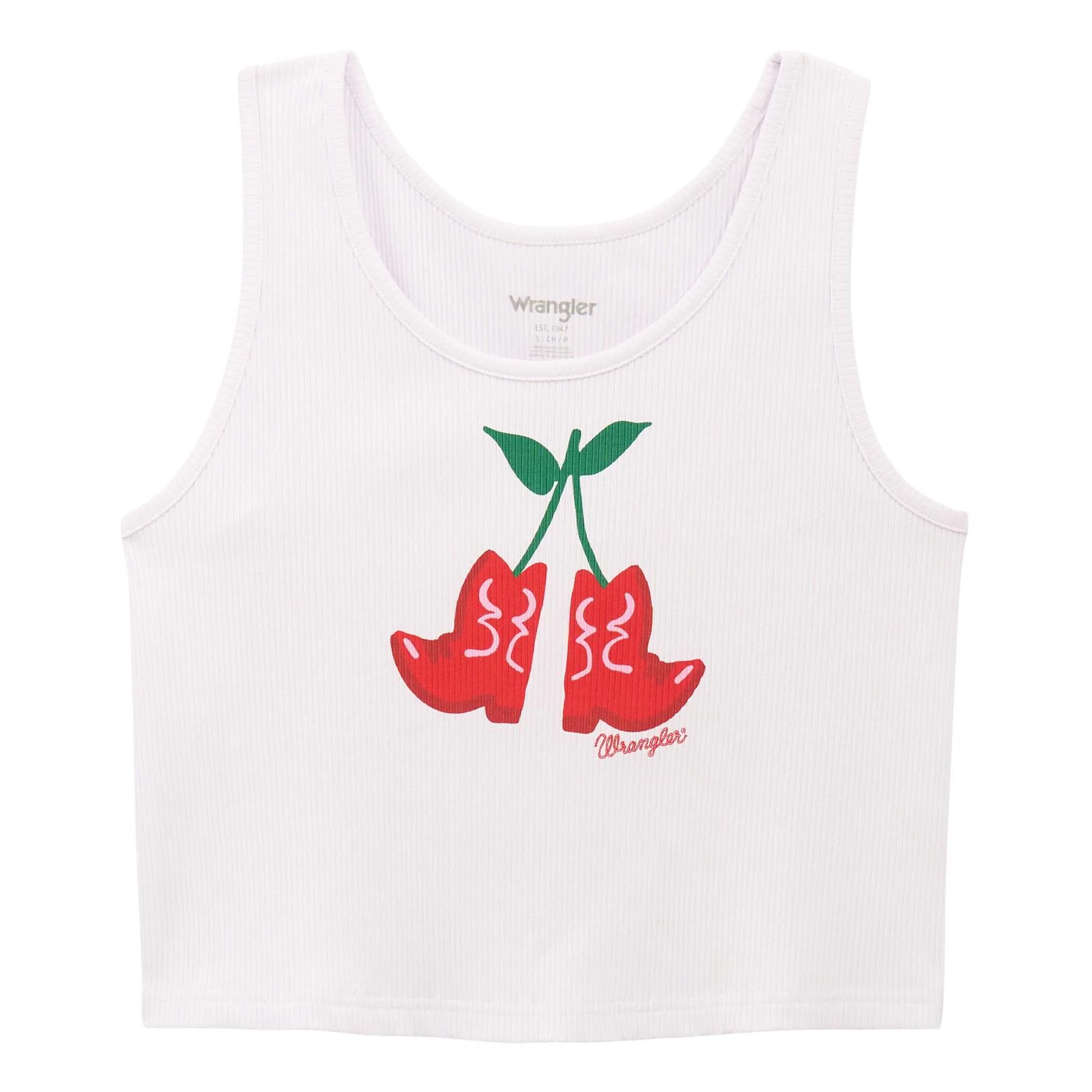Wrangler Cherry Boots Women's Tank 112375858 - Image 2