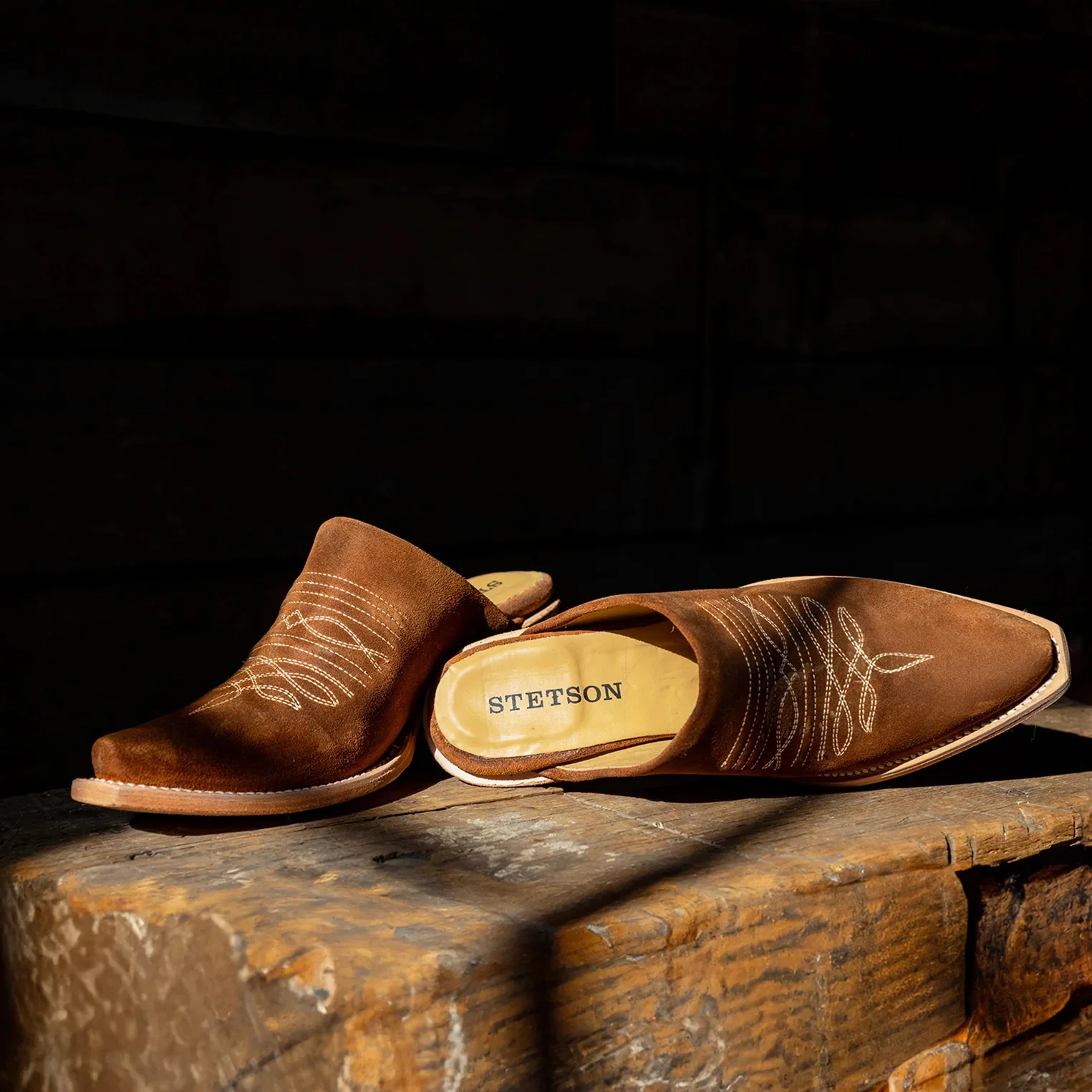 Stetson Reed Western Mules 12-021-5104-0393 - Image 7