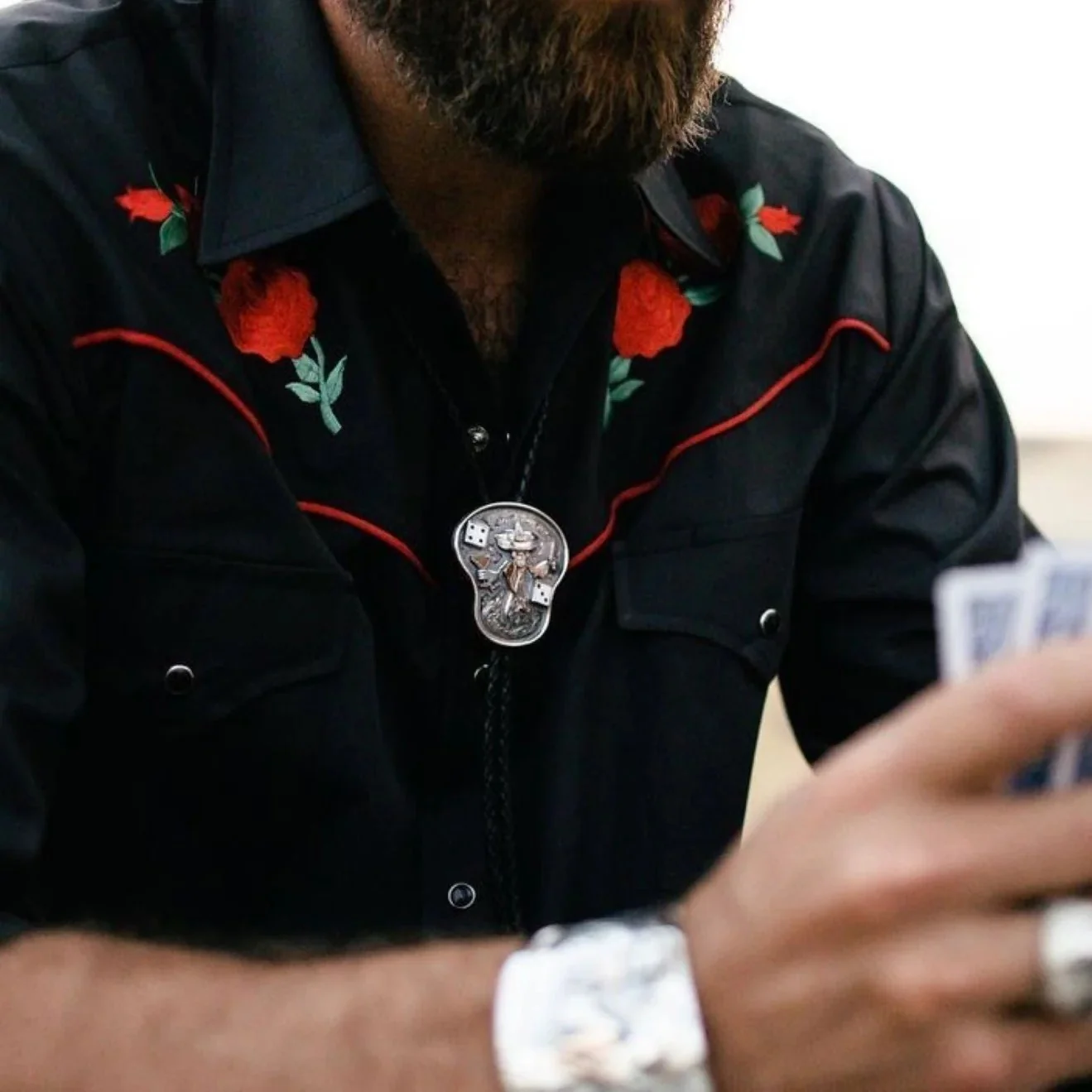 Vogt The Johnny Bones Bolo Tie 124-102JB - Image 2