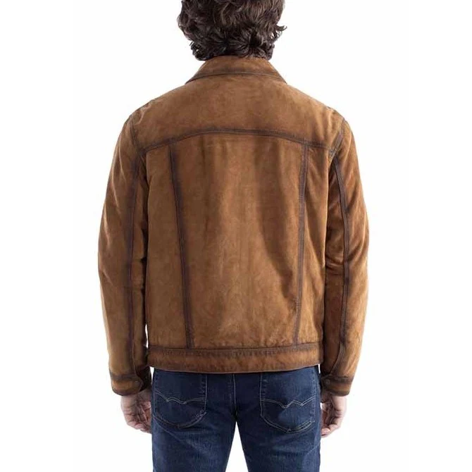Scully Tan Suede Men's Jacket 2083 - Image 2