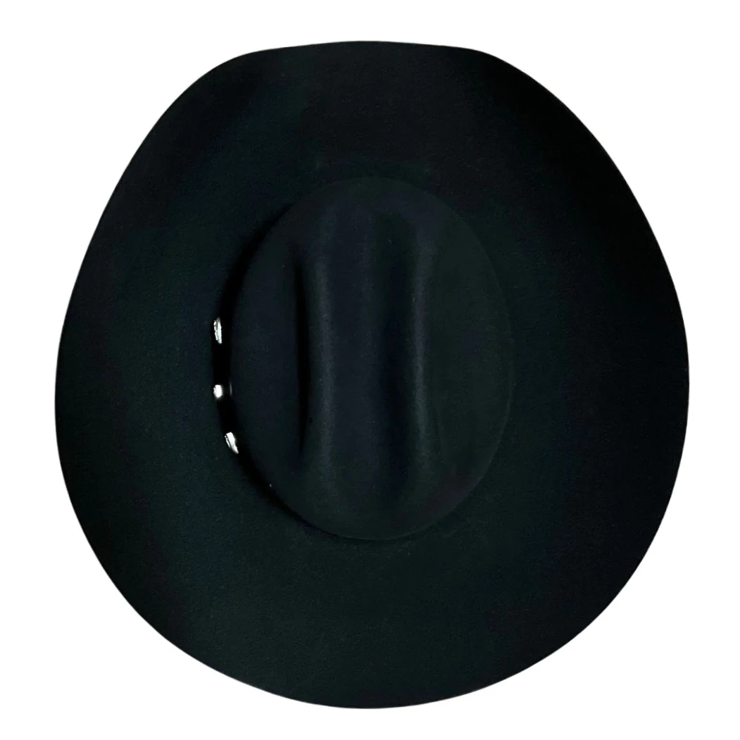 Serratelli Salinas 20X Black Fur Felt Cowboy Hat - Image 7