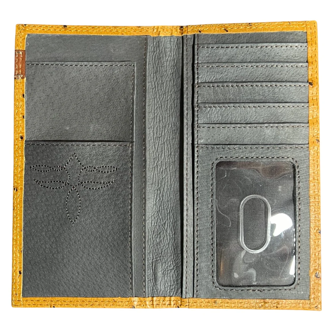 Justin Ostrich Print Rodeo Wallet 2122767W3 - Image 2