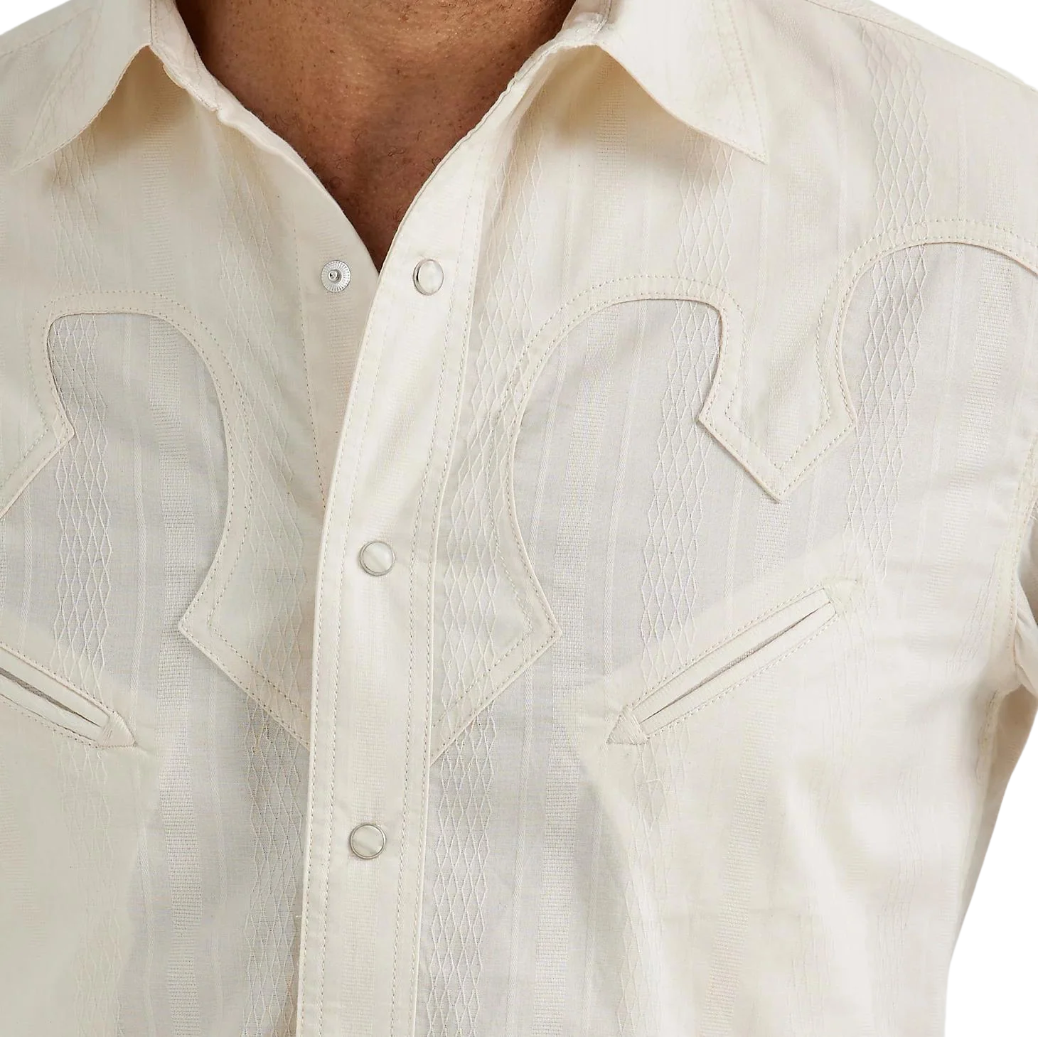 Wrangler Rodeo Textured Men's Button Up 2345064 - Image 3