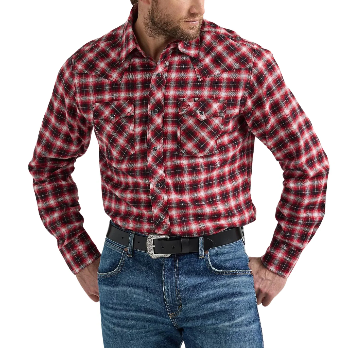 Wrangler Candy Apple Men's Button Up 2351487