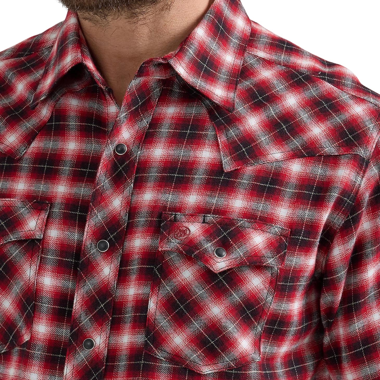 Wrangler Candy Apple Men's Button Up 2351487 - Image 2