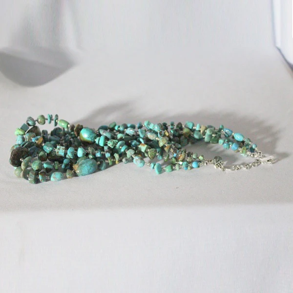 Paige Wallace Chunky Turquoise Necklace 281A - Image 2