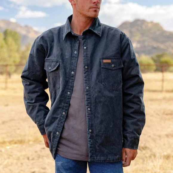 Outback Loxton Navy Men's Jacket 2875 - Image 6