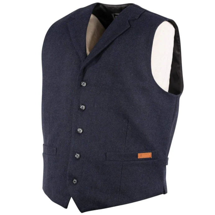 Outback Jessie Navy Men's Vest 29785 - Image 3