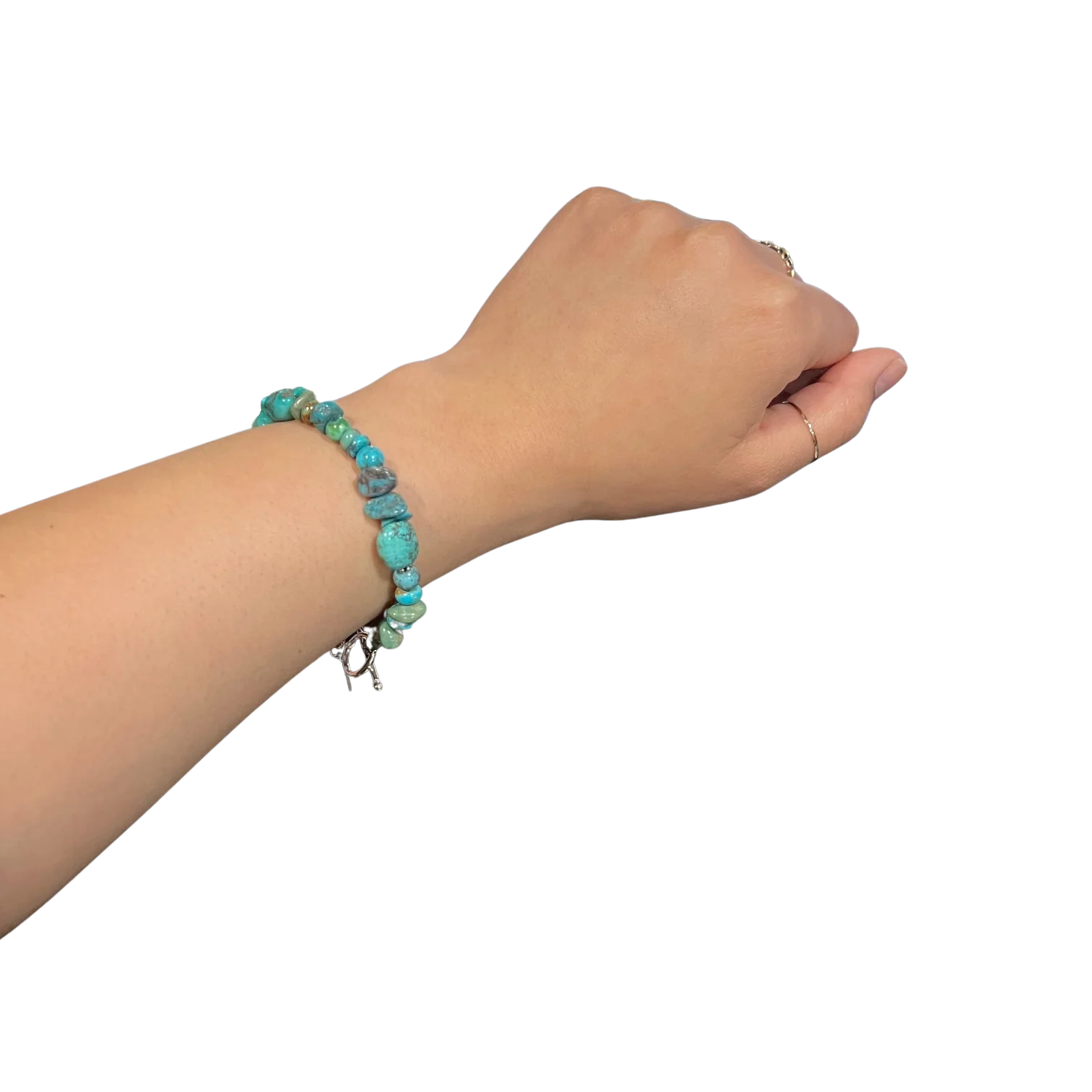 Paige Wallace Turquoise Stones Bracelet 306A - Image 3