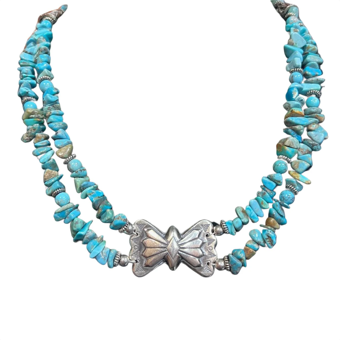 Paige Wallace Turquoise Bow Choker 320B