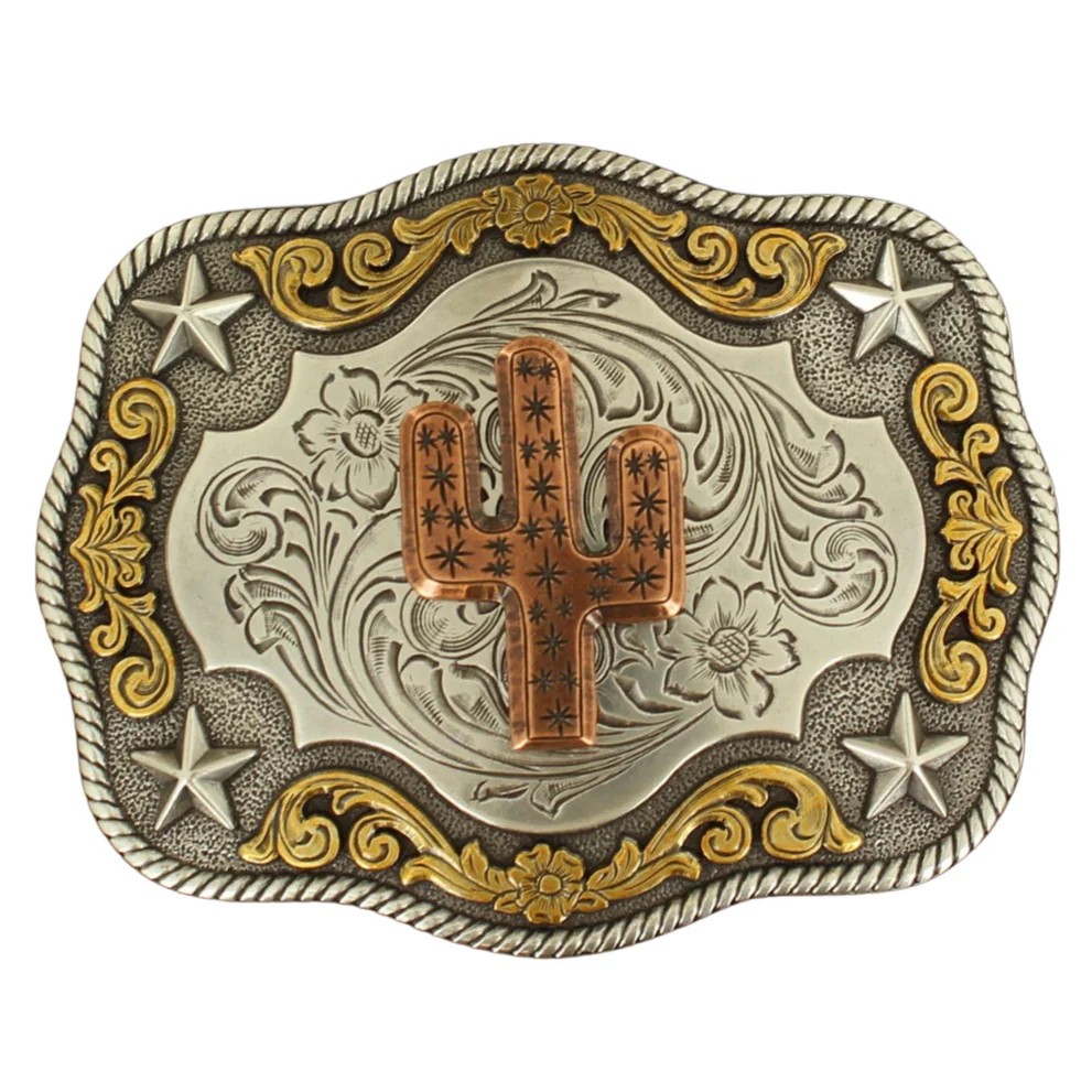 Nocona Copper Cactus Buckle 37400