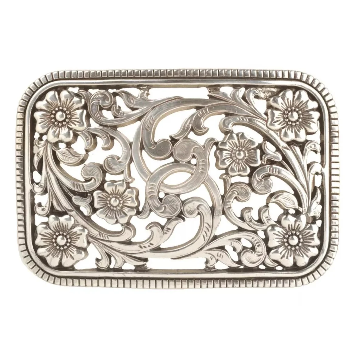 Nocona Floral Filigree Buckle 37927