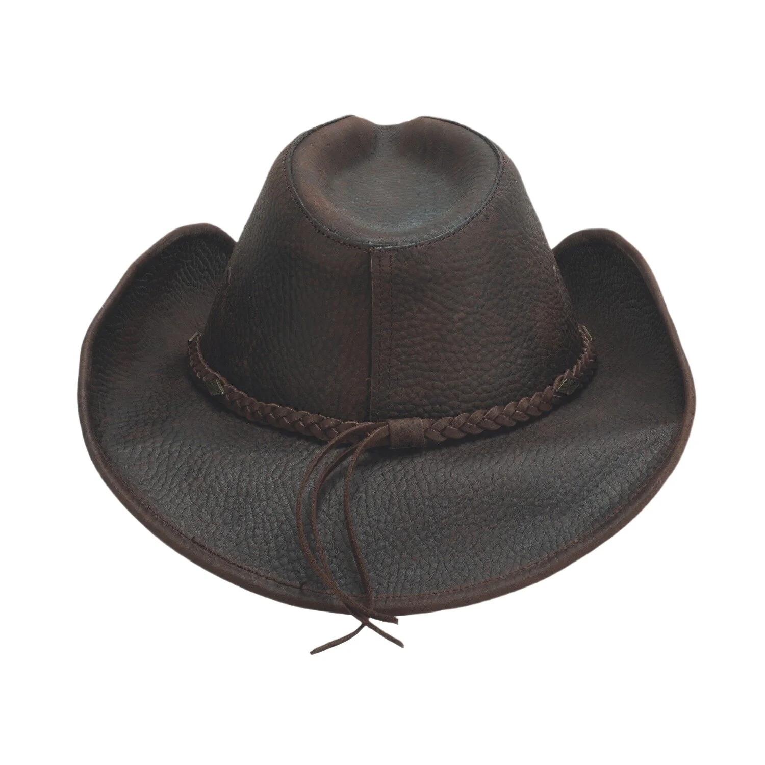Bullhide Bonnaroo Leather Hat 4095 - Image 4