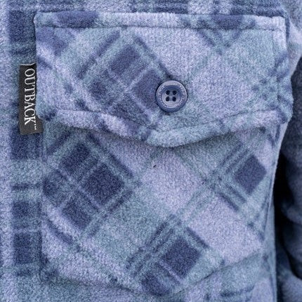 Outback Chad Big Navy Men's Button Up 42188 - Image 3