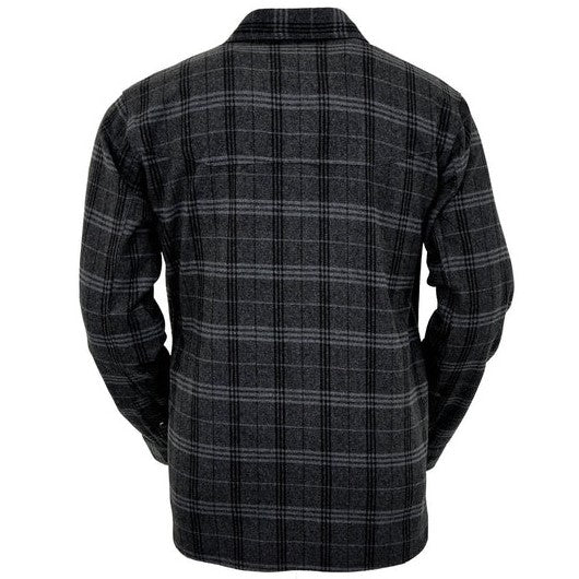 Outback Big Clyde Black Men's Button Up 42667 - Image 2