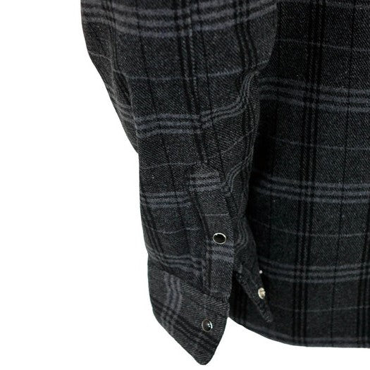 Outback Big Clyde Black Men's Button Up 42667 - Image 3