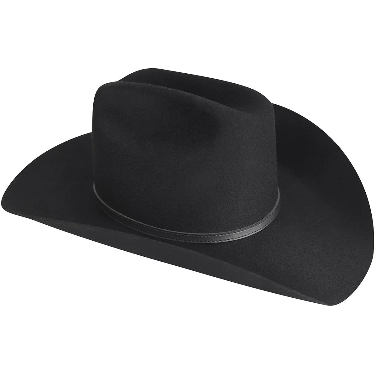 Bailey Wichita 2X Black Wool Cowboy Hat 4405 - Image 5