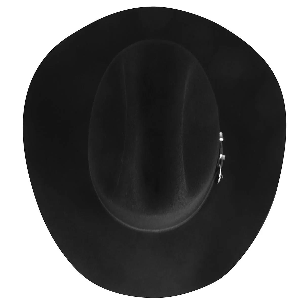 Bailey Wichita 2X Black Wool Cowboy Hat 4405 - Image 6