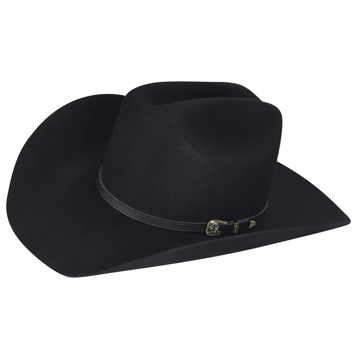 Bailey Wichita 2X Black Wool Cowboy Hat 4405 - Image 8