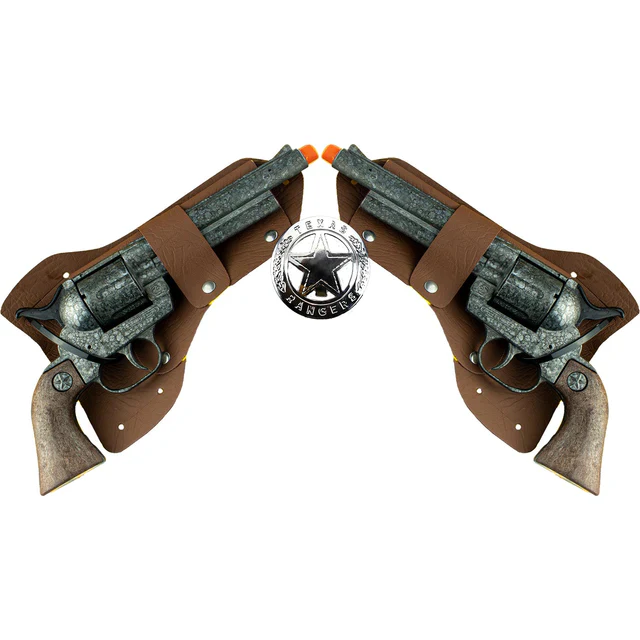 Parris TX Ranger Double Holster Toy Gun Set 4618 - Image 3