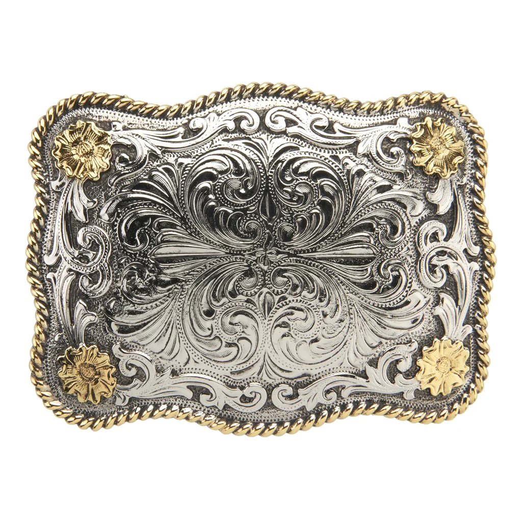 AndWest Scallop Flowers Buckle 500