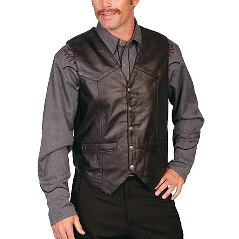 Scully Soft Lamb Men's Vest 507-144