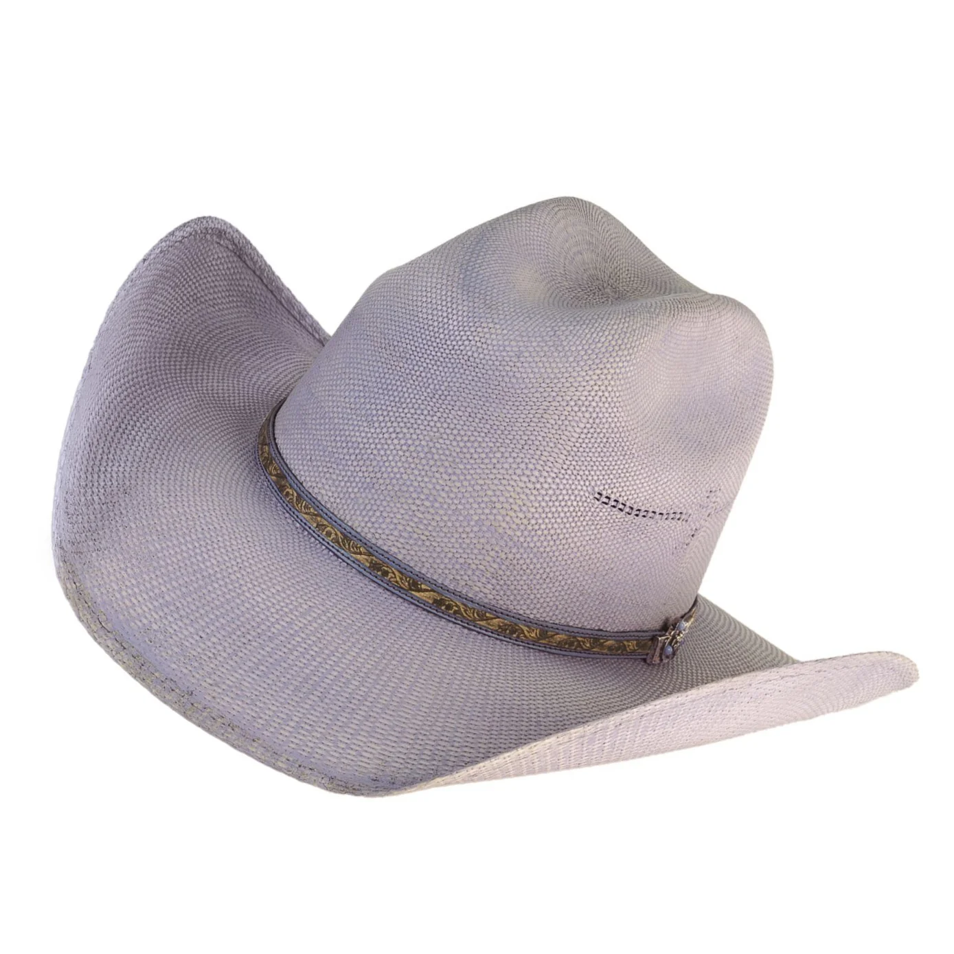 Bullhide I Got Time Lilac Straw Cowboy Hat 5121
