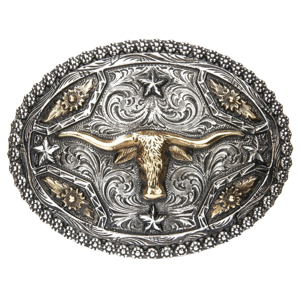 AndWest Longhorn Stars Buckle 514 - Image 2